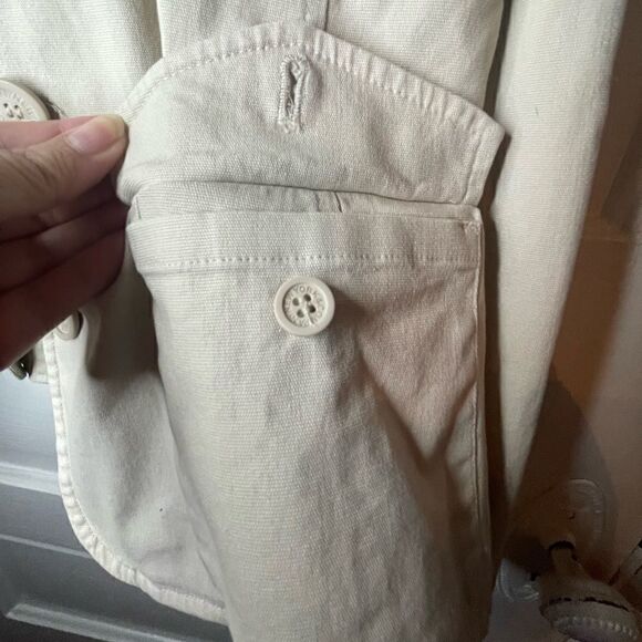 New York & Co Khaki Summer Peplum Jacket - Picture 10 of 14